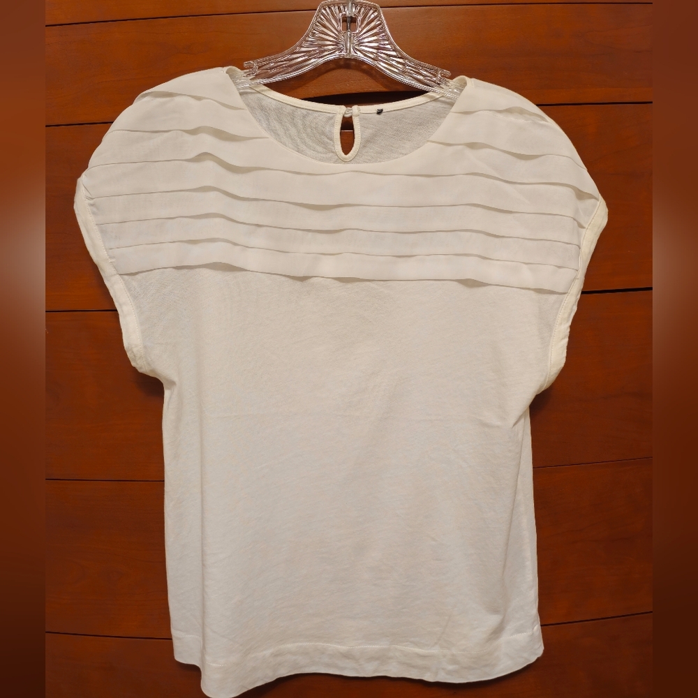Elegant White Women's Top